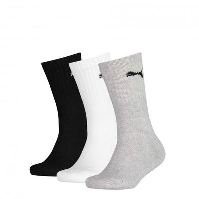 Kinder-/Kinder-Logo-Crew-Socken (Packung mit 3)