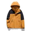 New Outdoor Hiking Trip Outdoor Clothing 3-in-1 Hardshell Jacket Men's Coat Single-layer Jacket Men's and Women's