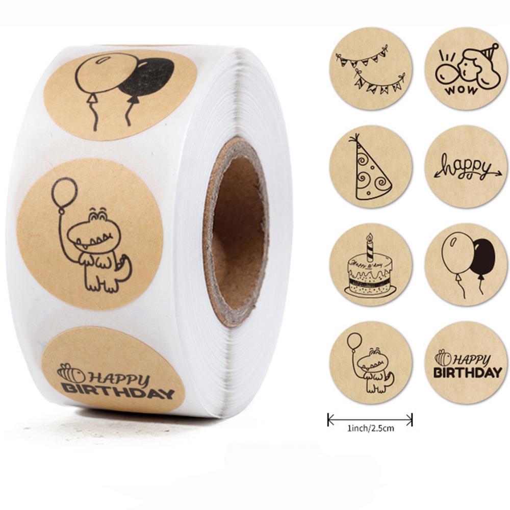 Custom Items Custom Label Sticker Happy Birthday Scrapbooking & Stamping X080