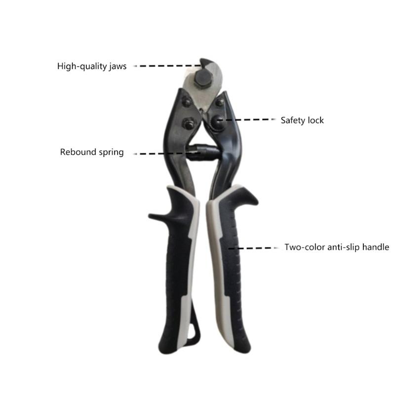 Wire Crimping Tool Cable Cutter Electrical Cutter Crimper Crimping Cutting Pliers for Terminals Connectors Nippers