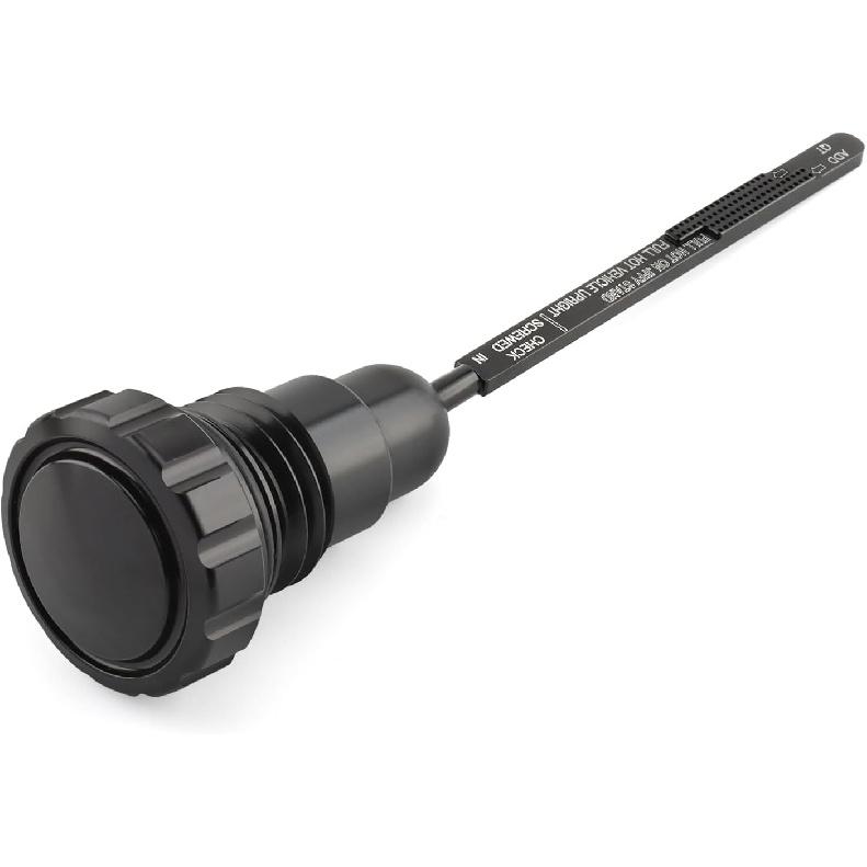 Oil Dipstick Motorcycle Oil Tank Dipstick Fit for Harley 2007-2016 Touring Electra Glide Road Glide Road King Street Glide (Black) чёрный