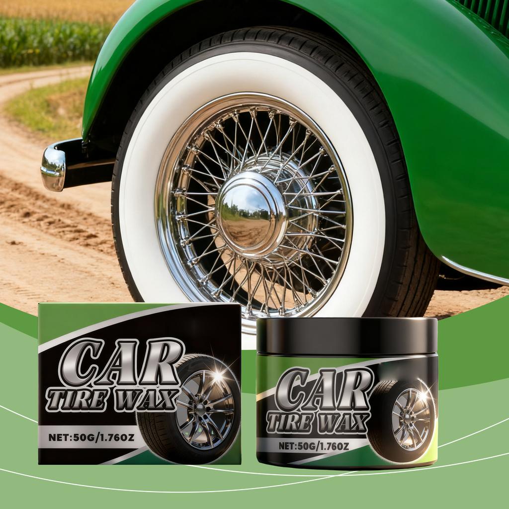 Araba Lastiği Bakım Kremi, Araba Lastiği Yenileme, Parlatma, Siyahlatma, Temizleme ve Bakım Kremi.