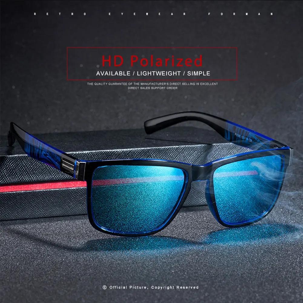 Unisex Large Polarizing Coated Outdoor Sports Sunglasses Decorative Pattern Women Big Motion Frame Sunglasses Cycling Glasses