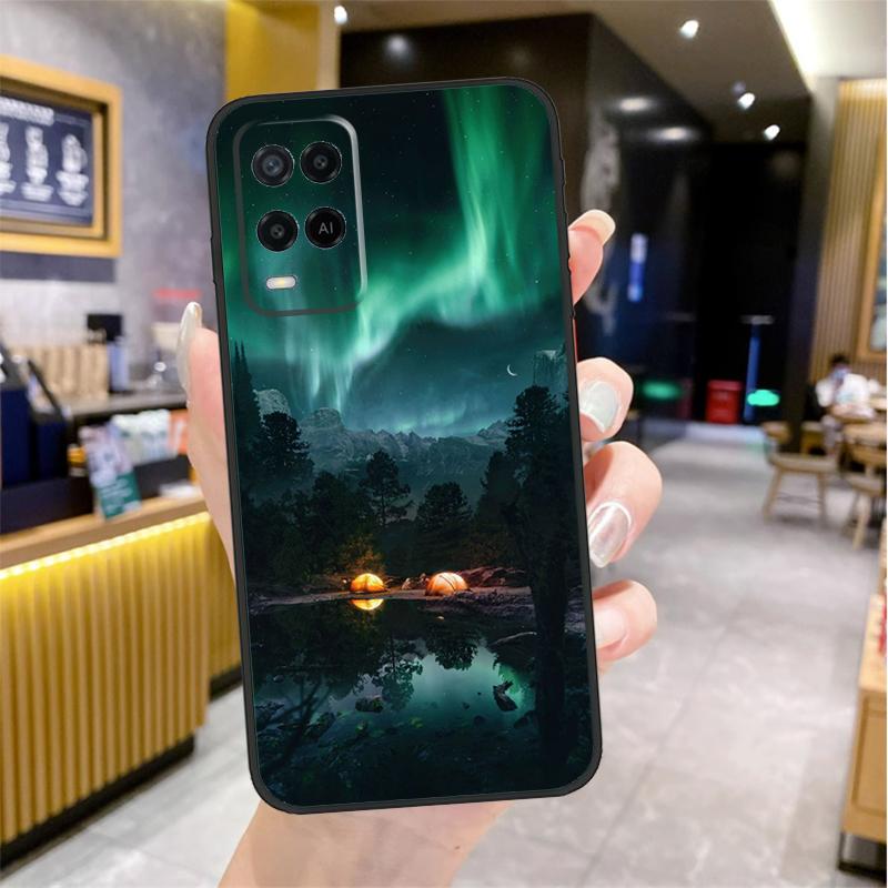 Camping Nature Case For Oppo A96 A76 A16 A17 A18 A60 A80 A40 A38 A58 A78 A98 A94 A74 A54 A15 A57 A77 A5 Pro