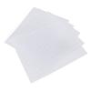 5 Pcs Plastic Mesh Canvas Sheet 7 Count 33.5x26cm White Plastic Canvas Eye Mesh with 4 Knitting Needles