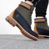 Timberland Retro Comfortable Mid-Calf Outdoor Boots Men boots Blue Green A5ZZF019
