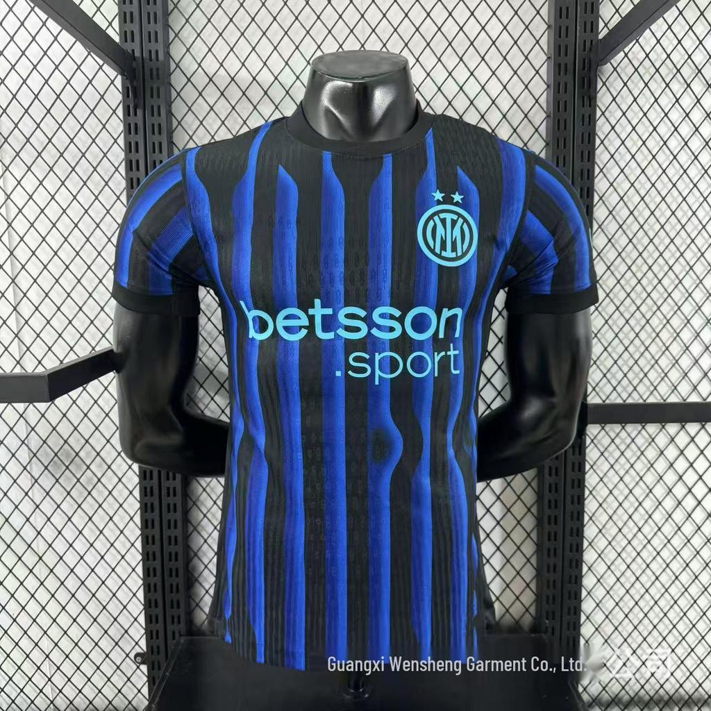 Inter Milan Serie A Adult Player Edition Football Jersey - Customizable Number