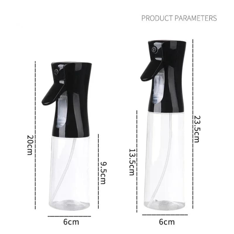 1pc Black/White Kitchen Oil Bottle Cooking Oil Spray 200ml Pneumatic Spray Bottle Fitness Barbecue Spray Oil Dispenser