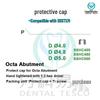 Osstem Aoshengtai Compatible Protective Cap for Dentium, ITI, Adin, Android, Jian Dental Implant Abutment Screws