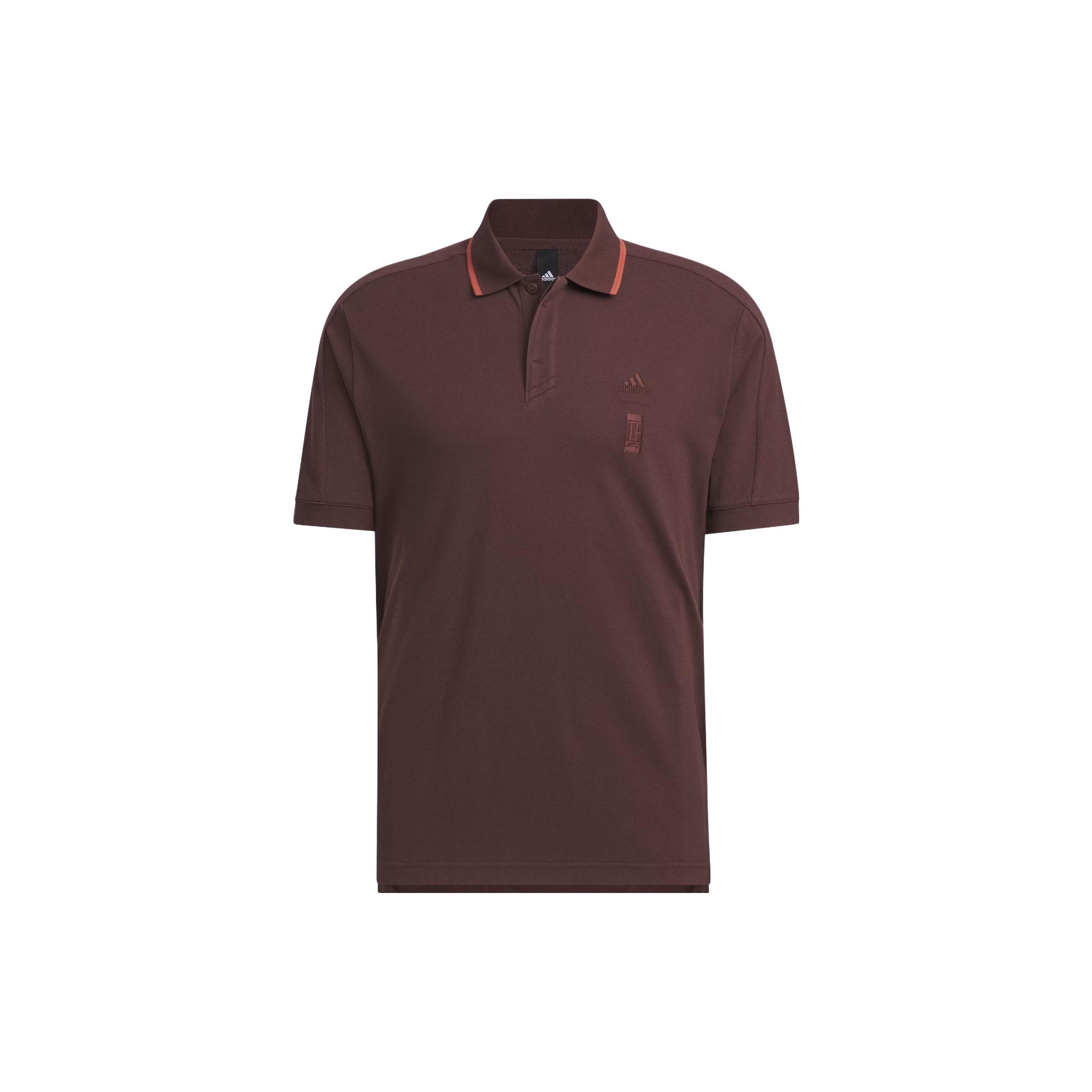 

Новые мужские поло Adidas серии Wuji темно-серого и коричневого цвета IP4915 M