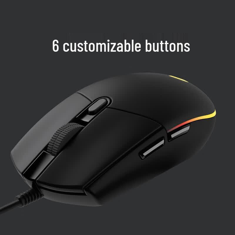 Logitech G102 LIGHTSYNC Wired Gaming Mouse