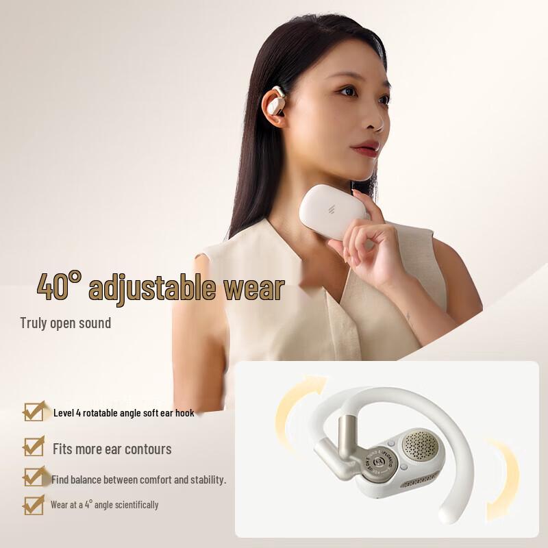 Edifier FitFree Open-Ear Bluetooth Sport Earphones