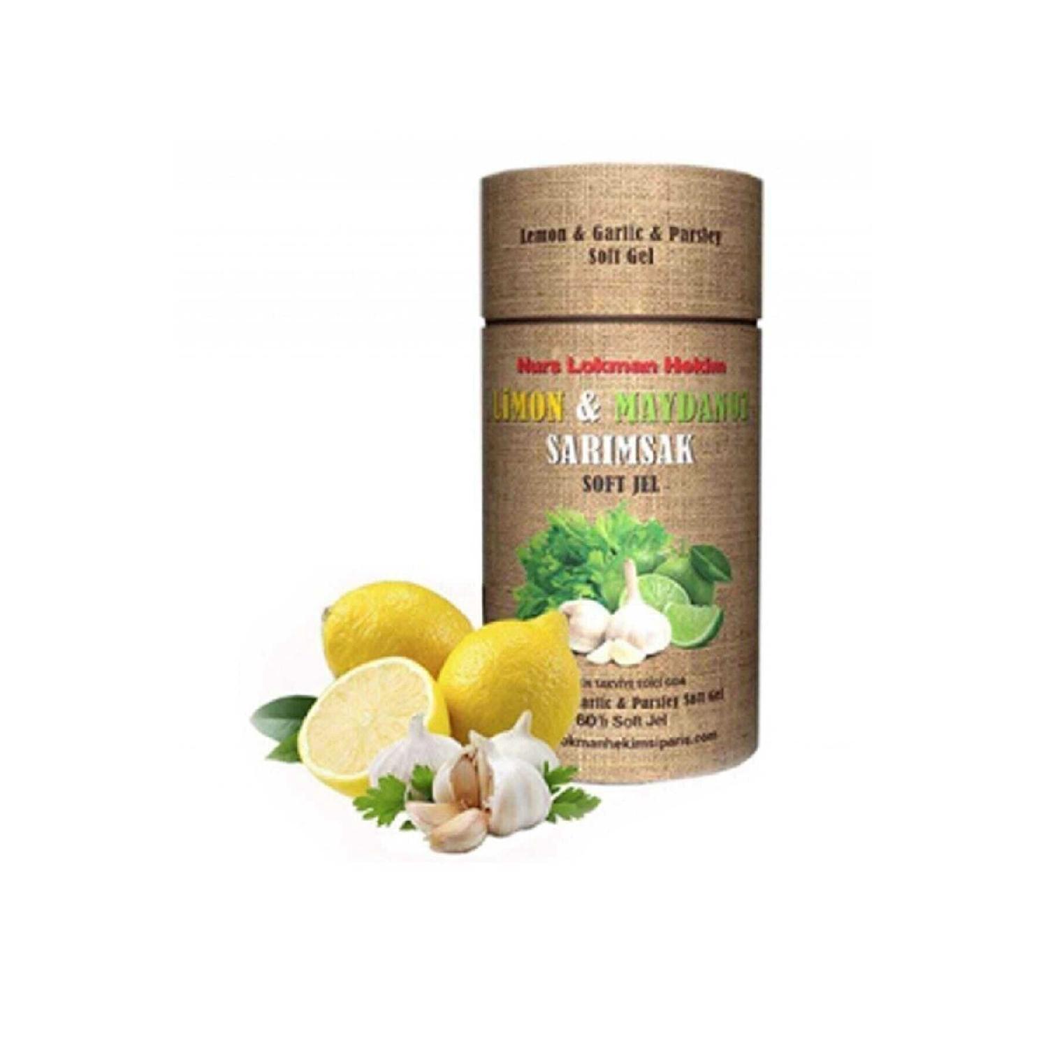 

Lokman Hekim Lemon Parsley Garlic Cure 60 Capsules
