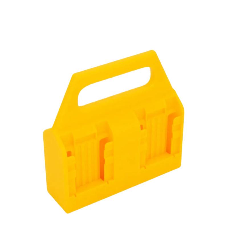 1Pcs Battery Holder Storage Rack For 14.4-18V Li-Ion Battery Dcb203 Dcb205, Wall Mount Battery Dock For Workbench