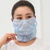 Anti-Uv Sunscreen Mask Breathable Ear Cord Face Cover Scarf Hanging Ear Dust-Proof Scarves Mask Summer Dust-Proof Veil
