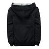 Men's Casual Warm Fleece Hooded Coat, Warm Thick Zip Up Hoodie for Fall Winter