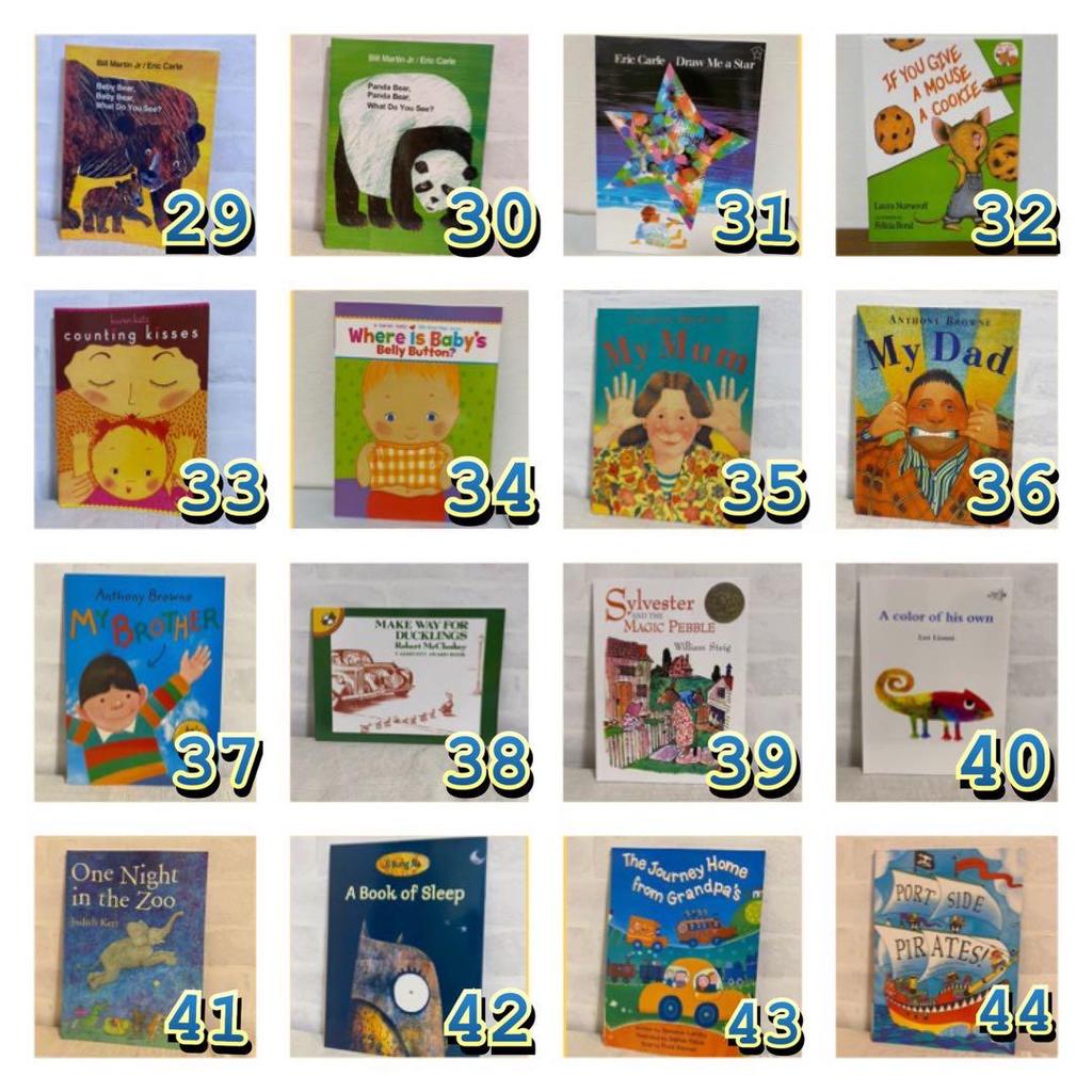 [USED] Sale! English picture book set of 3