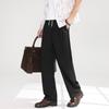Firstview Men's Old Money Style Linen Blend Casual Trousers