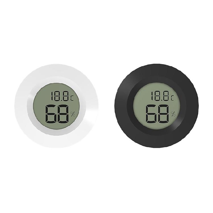 3Pack Sensitivity Mini Digital Temperature and Humidity Meter,Humidity Measurement Stable and Accurate Hygrometer