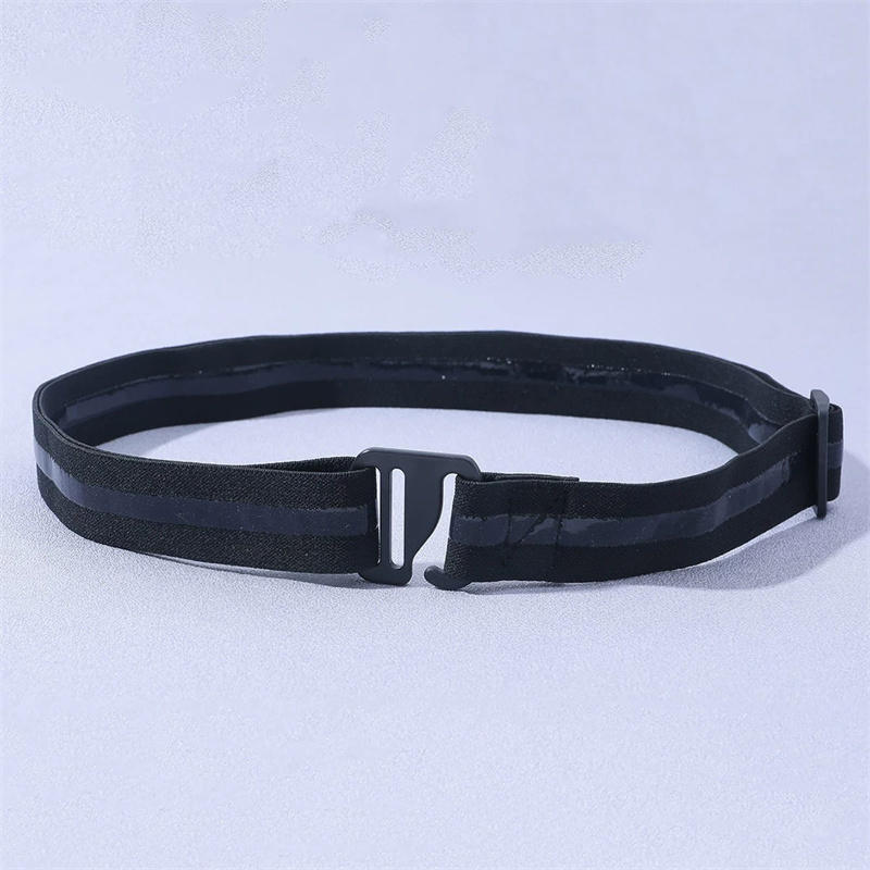 Adjustable Non-Slip Wrinkle-Proof Shirt Holder Straps Men's Business Formal Locking Belt Garter for Tucked-In Shirts All-Day NEW
