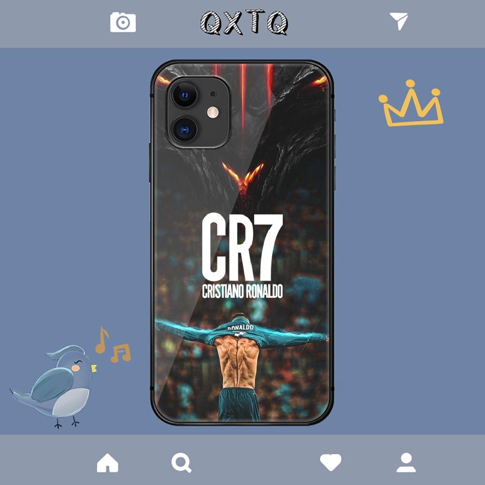 Husă Fotbal Cristiano Ronaldo CR7 Pentru iPhone Samsung Galaxy Redmi Note S 17 16 15 14 13 20 24 25 54 Pro Max Ultra Fe Husă Sticlă Securizată