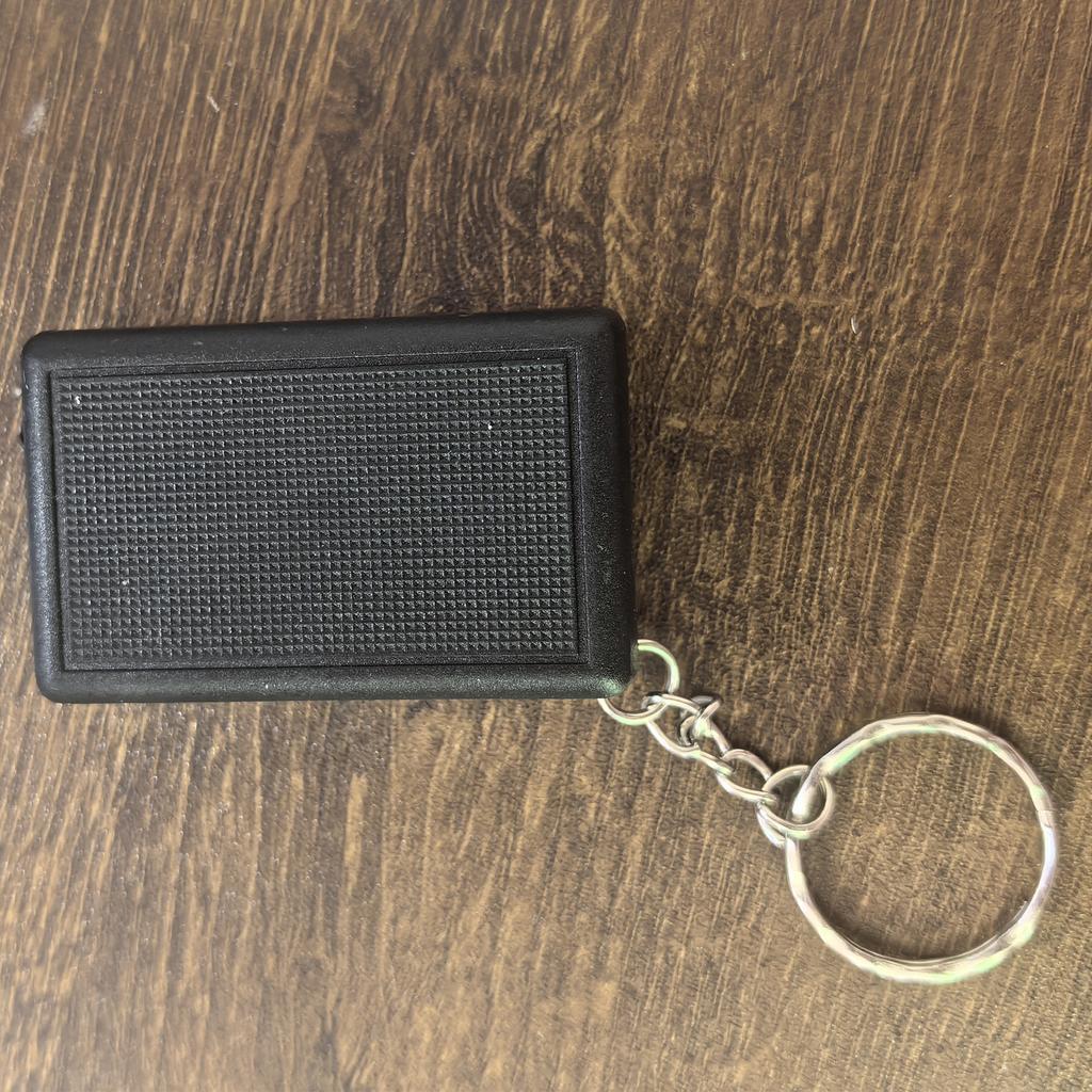 LED Illuminating Magnifier Lens 45X Magnification Portable Size Featuring Keychain For Easy Carrying And Fine Viewing