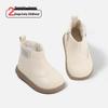 2025 Autumn/Winter Kids' Cotton Short Boots - Fashionable, Versatile, Plus Velvet Warm, Comfortable for Boys and Girls.