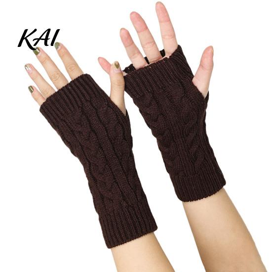 Breathable Acrylic Arm Protectors Women Ribbed Wrist Warmers, Stretchy Cable Knitted Fingerless Gloves, Lightweight Warm Sleeves Soft Mitten,