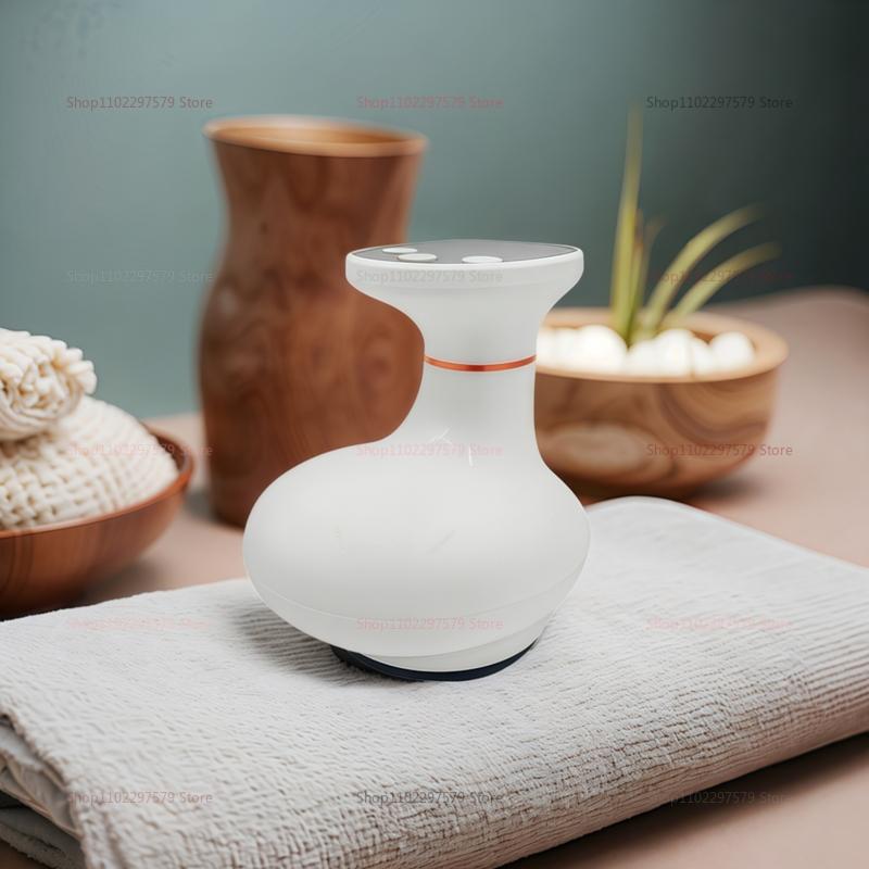 Electric Guasha Scraping Massage Cupping Body Muscular Masajeador Hot Compress Back Neck Arm Massger Anti-cellulite Fat Burner