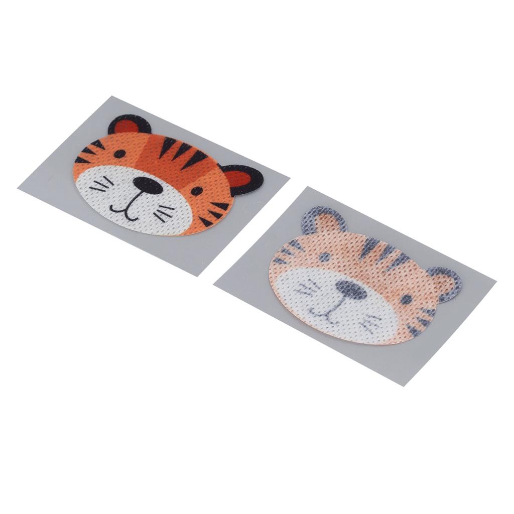 60 Counts Cartoon Mouth Tape Snore Reduction Panda Tiger Pattern Improve Sleep Mouth Breathing Sticker