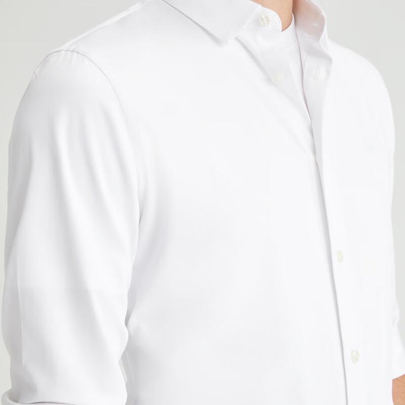 EMZ Men's Solid Long-Sleeve Warm Shirt