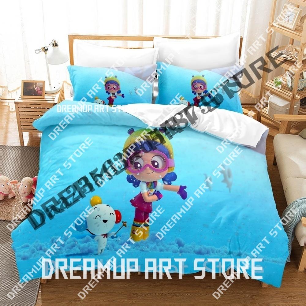 3D Print True and the Rainbow Kingdom Bedding Set Twin Queen King Full Size Duvet Cover Pillowcase Bed Boys Girls Adult
