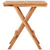 VidaXL Mobilier de bistro pliable 3 pcs Bois de teck solide