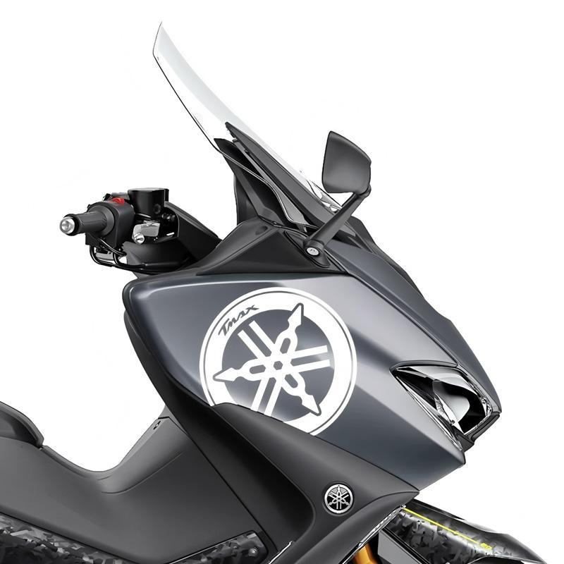 Geeignet für Yamaha TMAX530 560 Aufkleber für die Autoveränderung, mit personalisierten Kopf-Autoaufklebern mit floralen Designs.