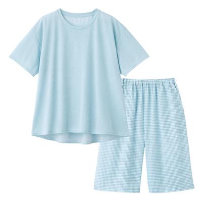 Acedron Short Sleeve Length TG1085 Women's 5/8 Pants, Moisture-Wicking, Quick-Drying Loungewear,