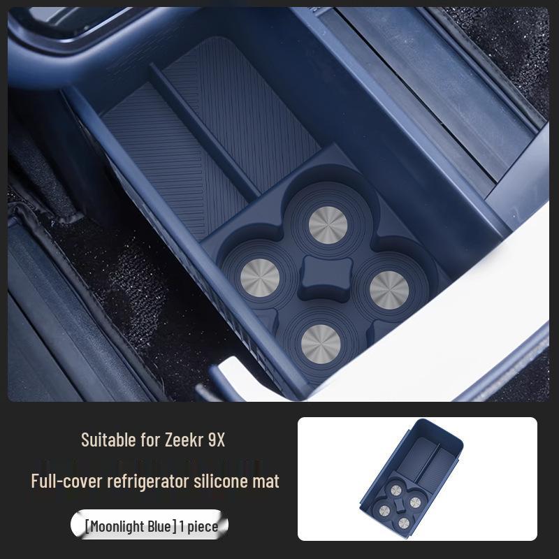 Silikonpad für Zeekr 9X Kühlschrank-Getränkehalter, Autozubehör