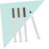 Microblading Eyebrow Pencil Set 4 Tip Waterproof Long Lasting 3D Hair Effect Brown Chestnut