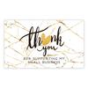 10-30pcs Marble Texture Cards Thank You for Your Order Card for Supporting Business Small Shop Gift Decoration Greeting Card