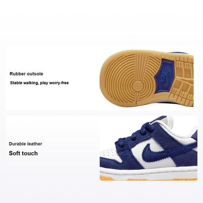 Dunk Low SB TD Los Angeles Dodgers Baby-Sneakers Blau Tiefkönigsblau Weiß DN3673-401