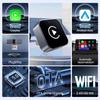 2 IN 1 Wireless Carplay Android Auto Adapter Wired to Wireless carplay Adapter for iPhone Wireless Control Plug & Play Carplay
