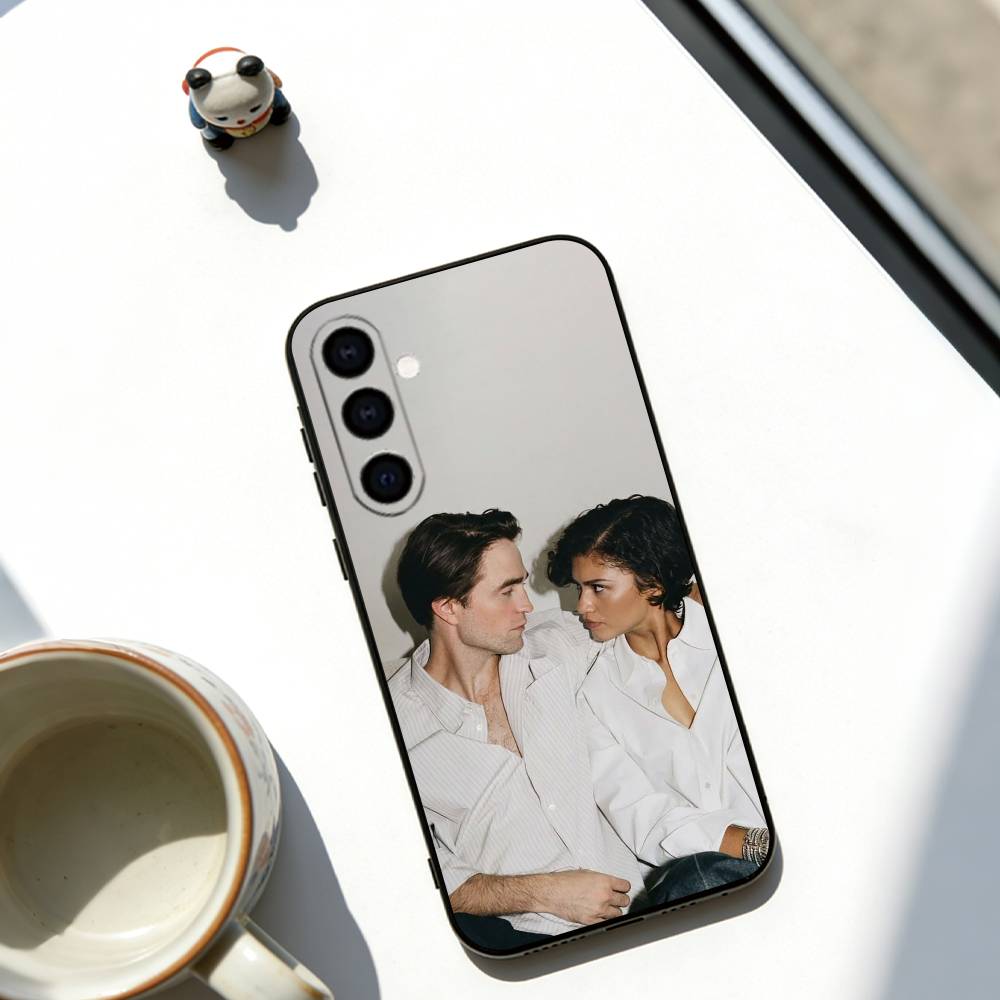Robert Pattinson Phone Case For Samsung Galaxy A73,A72,A71,A70,A53,A52,A51,Soft Silicone Black Cover