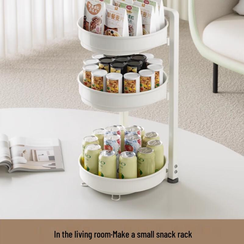 3-Tier Rotating Kitchen Spice Rack