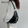 Ladies Messenger Bag Soft Leather Pleated All-Match Dumpling Bag