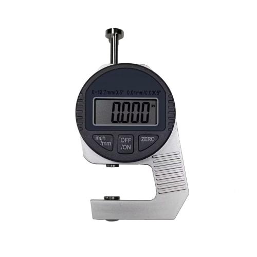 HFS (R) Thickness Gauge, Digital Micrometer, Electronic Microgauge, 0-12.7mm, 0.01mm, Thickness Gauge, Digital Thickness Gauge, High Precision Gauge