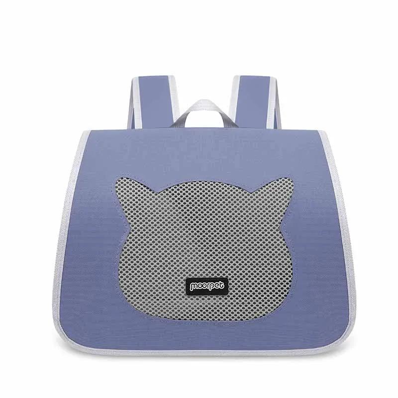 Cat Pet Bag Go Out Handy Carry Backpack Comfortable Breathable Large Space Cat Pet Travel Bag
