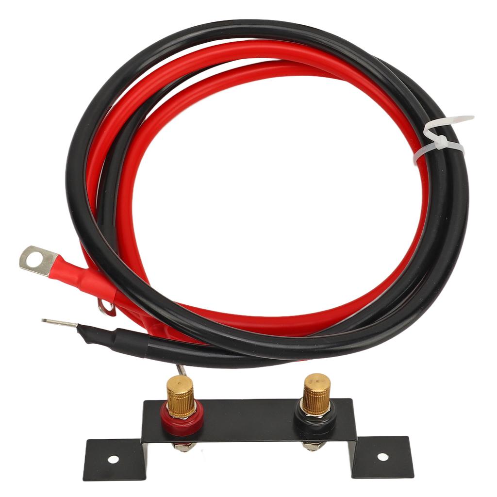 Remote Battery Jump Post Waterproof Battery Terminals Relocation Kit for X3 UTV ATV Car Truck RV Tractor Boat 4awg