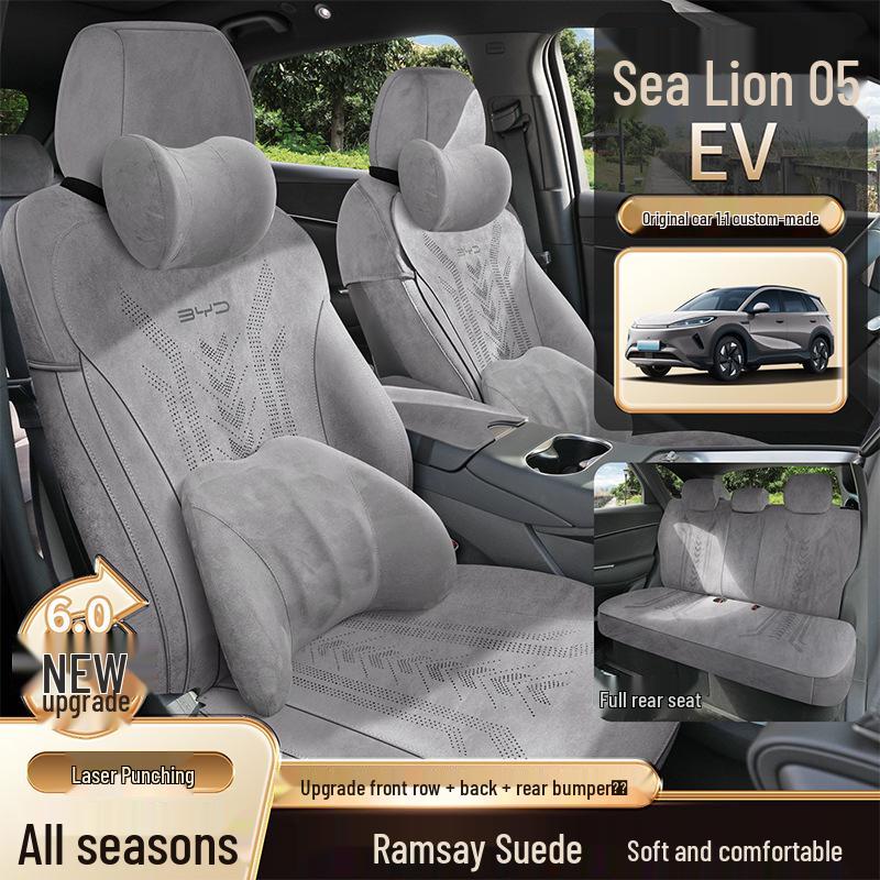 All-Season Full-Coverage Car Seat Covers for 2025 BYD Hiace 05EV