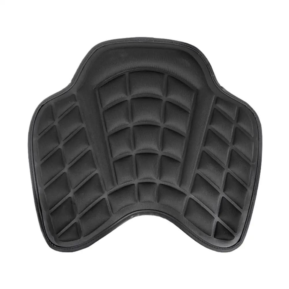 1Pcs Motorcycle Passenger Seat Pad Foam Electric Bike Shock-absorbing Cushion Support Ergonomic Thick Cover Breathable Non- C6S8