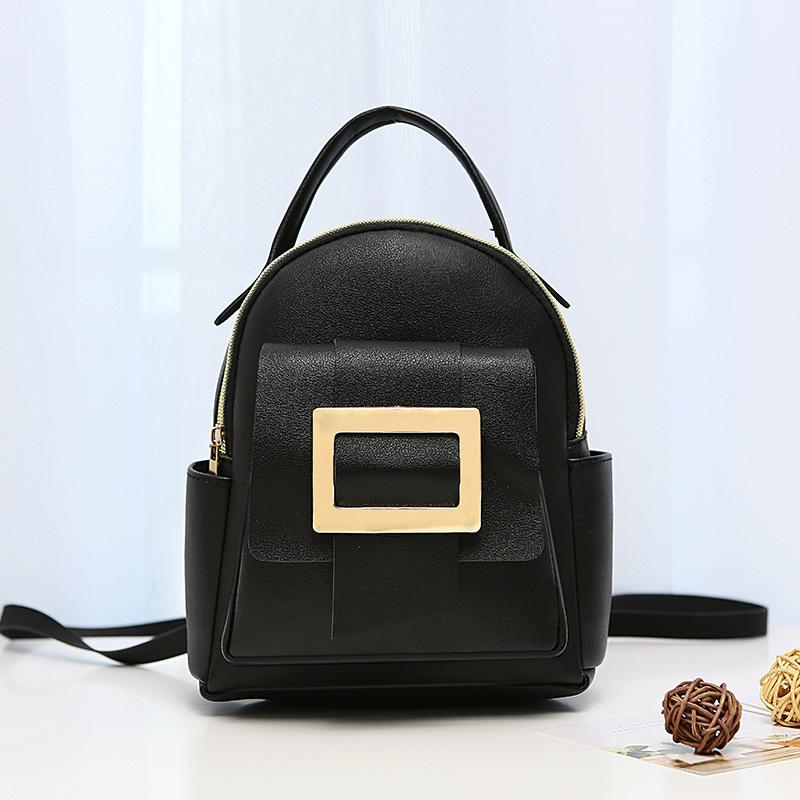 Bag Women's Summer and Autumn New Women's Backpack Fashion Color Matching Small Fresh Backpack Mobile Phone Change Bag