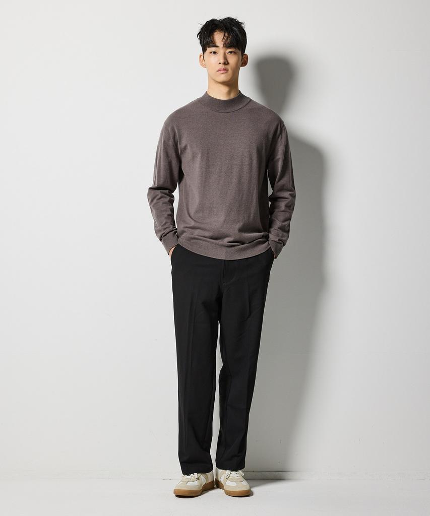 STCO Codigallery Comfort Twill Slacks Black (Semi-Wide Fit)_Cpava04Nsb